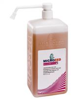 محلول ضدعفونی‌کننده دست و اسکراب جراحی Microzedin برند میکروزد