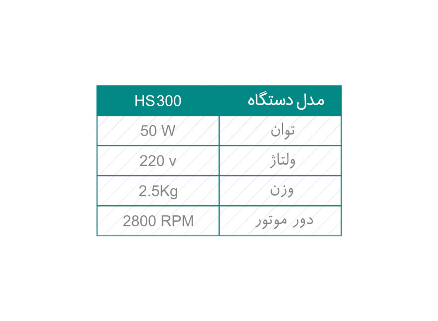 میکرو اسپین مدل HS300 برند بهسان