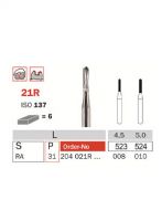 فرز کارباید استوانه ای آنگل مدل 6 عددی کد 21R دیا سوئیس