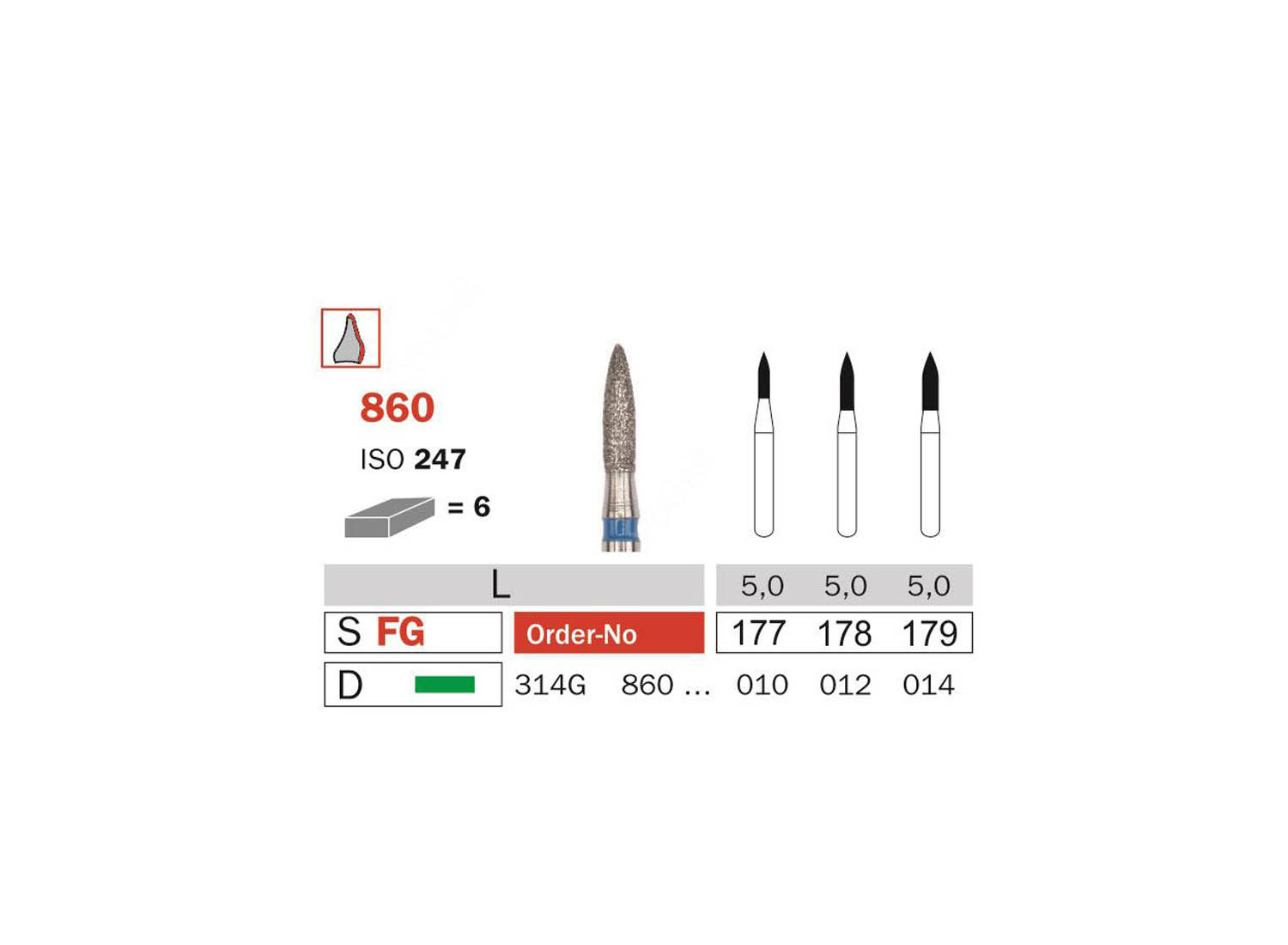 فرز الماسی شعله ای توربین 6 عددی کد 860 دیا سوئیس