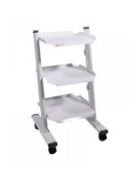 سرویتور سه طبقه فلزی با پایه معمولی مدل MC3 برند نوید اکباتان