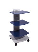 سرویتور شیشه ای هلالی با شیشه رنگی مدل GH3 برند نوید اکباتان