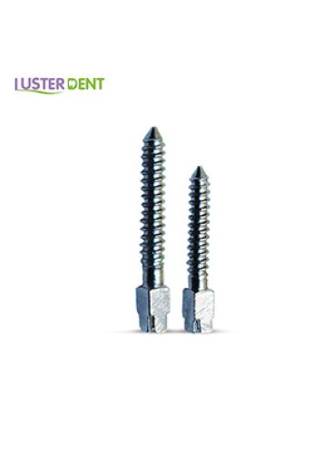 |پین داخل کانال استیل Stainless Steel Screw Post برند Lusterdent