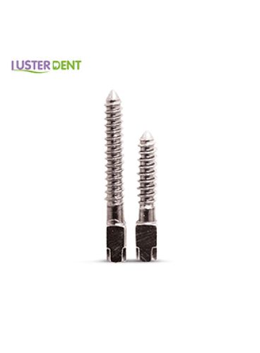 |پین داخل کانال تیتانیوم Titanium Screw Post برند Lusterdent