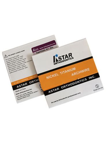 |آرچ وایر نیکل تیتانیوم Nickel Titanium Archwire برند ASTAR