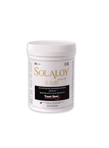 |آمالگام کپسولی Solaloy Super 68 بسته 50 عددی برند Trent dent