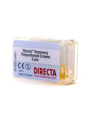 |روکش پلی کربنات آکریلی دندان اوپک تک سایز CENTRALS بسته 5 عددی برند Directa