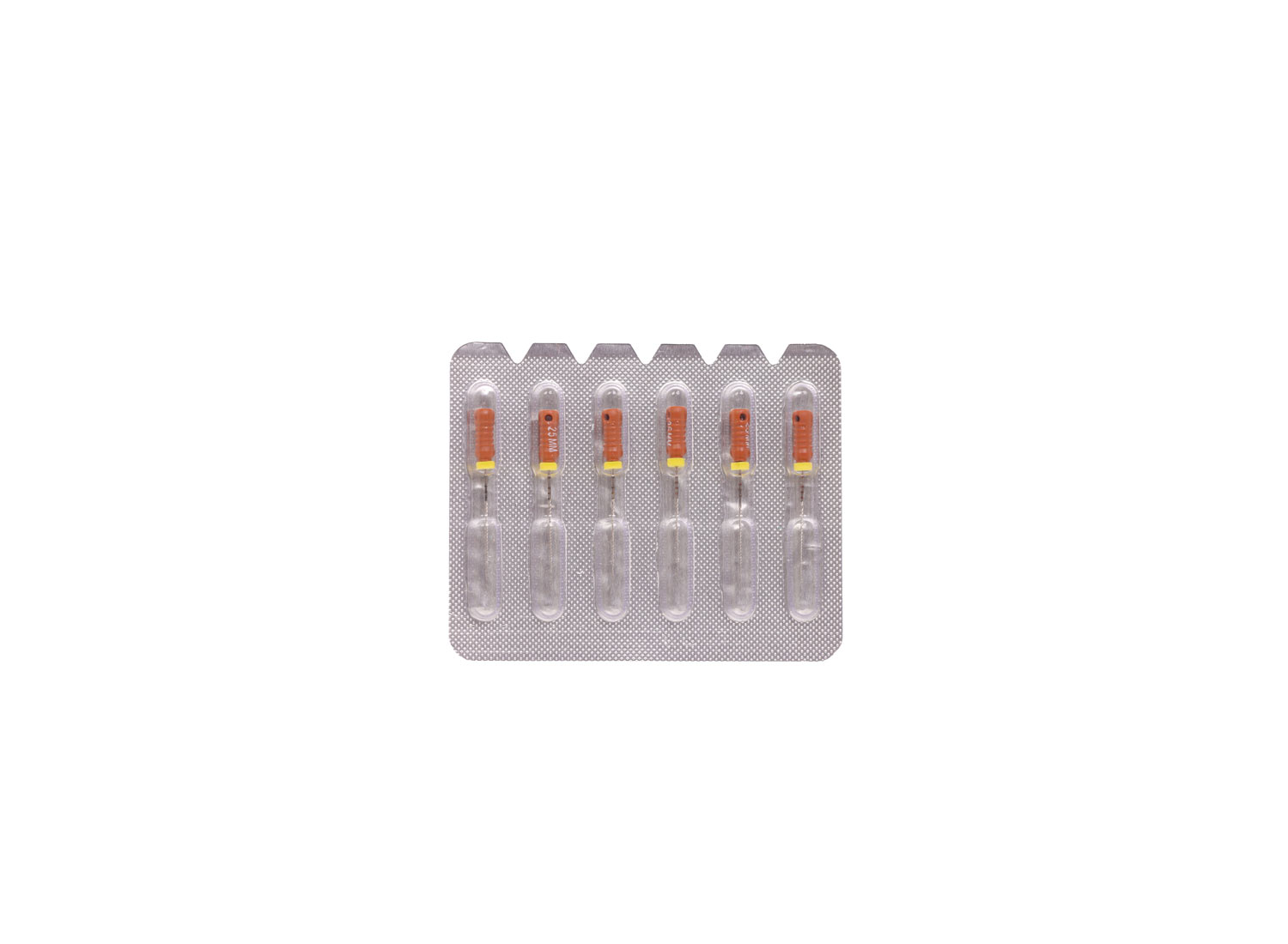 فایل دستی C File طول 25 میلی متر بسته 6 عددی برند RGN