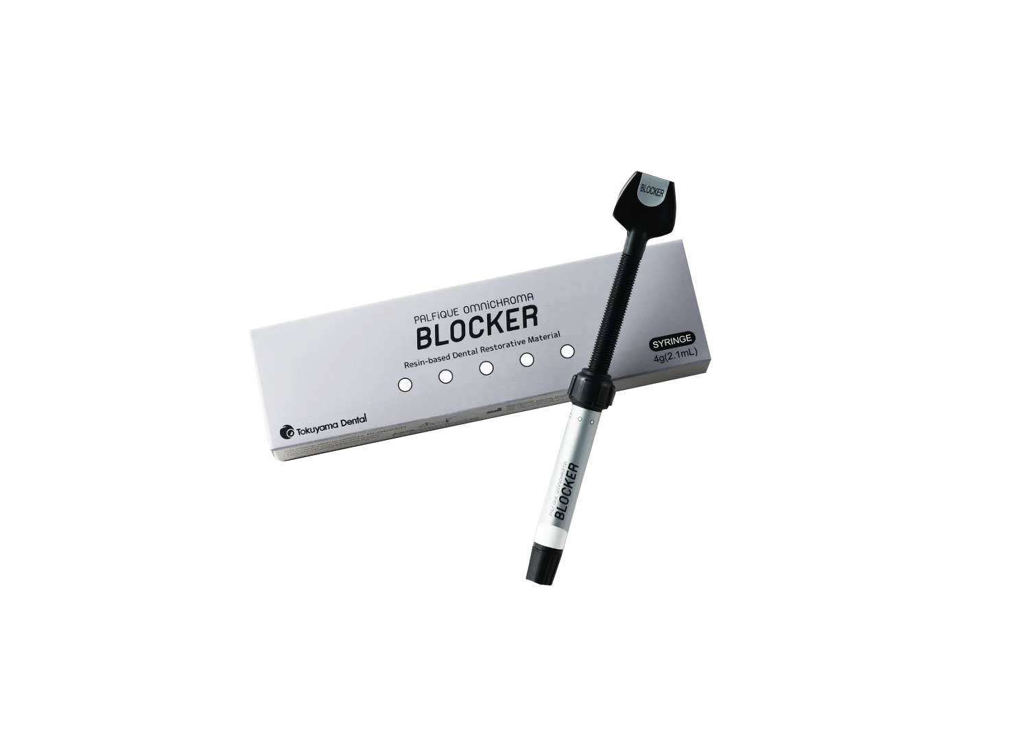 کامپوزیت Palfique Omnichoroma  و بلاکر برند Tokuyama
