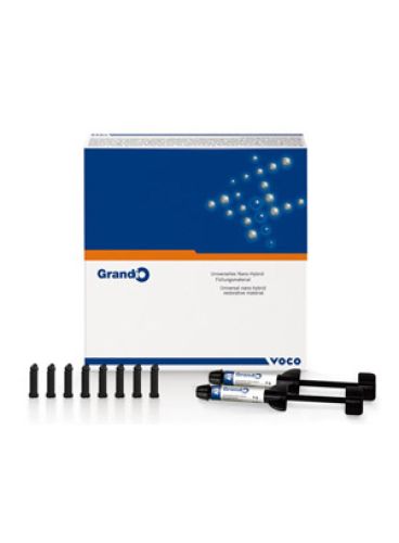 |کامپوزیت نانوهیبرید یونیورسال لایت کیور Grandio سرنگ 4 گرمی برند VOCO