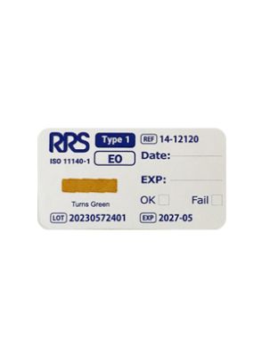 |لیبل با جوهر نشانگر استریلیزاسیون اتیلن اکساید برند RRS