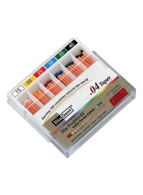 |گوتا پرکا مدرج تیپر 4 درصد برند DiaDent